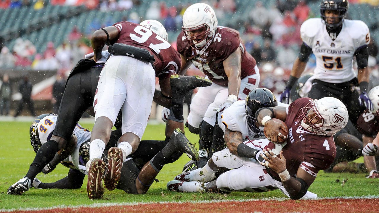 Sloppy No. 23 East Carolina commits 5 turnovers, falls to Temple